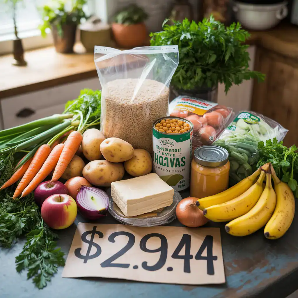 vegan meal prep 30 dollars weekly