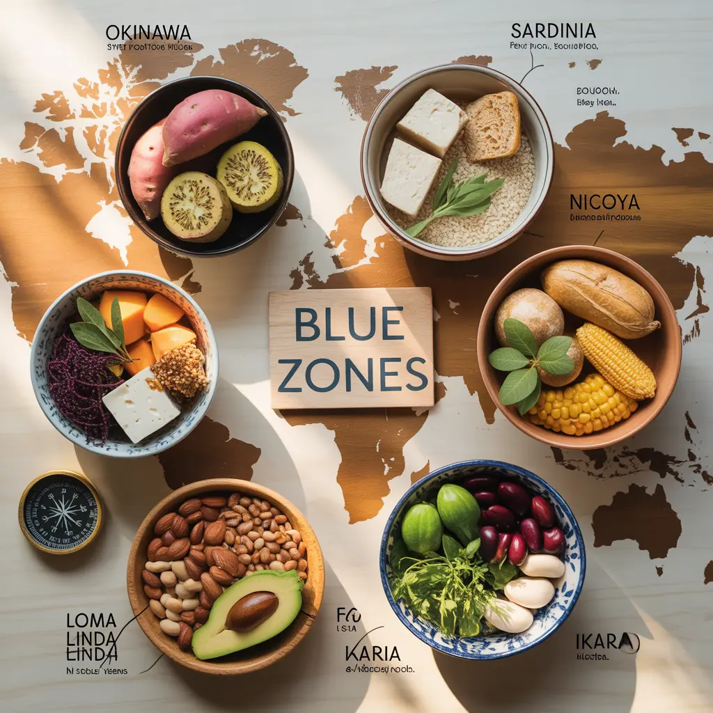 The 5 essential Blue Zones foods for longevity in a vegan diet guide