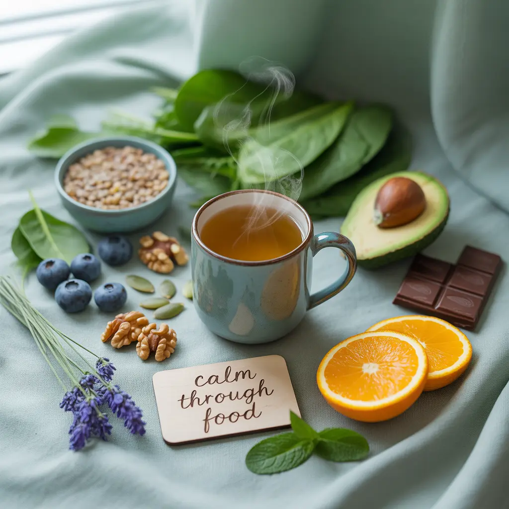 Vegan diet and anxiety calm foods guide