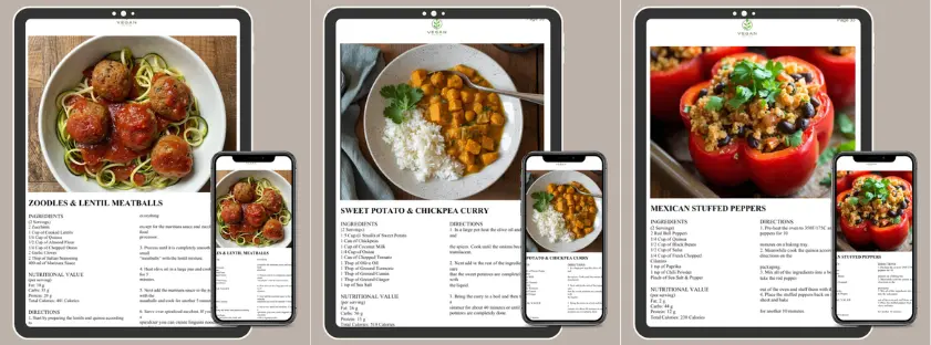 28-Day Vegan Meal Plan - Delicious Dish Selection