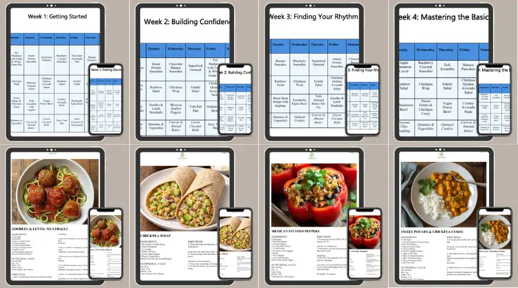 Vegan Meal Plan Dish Selection